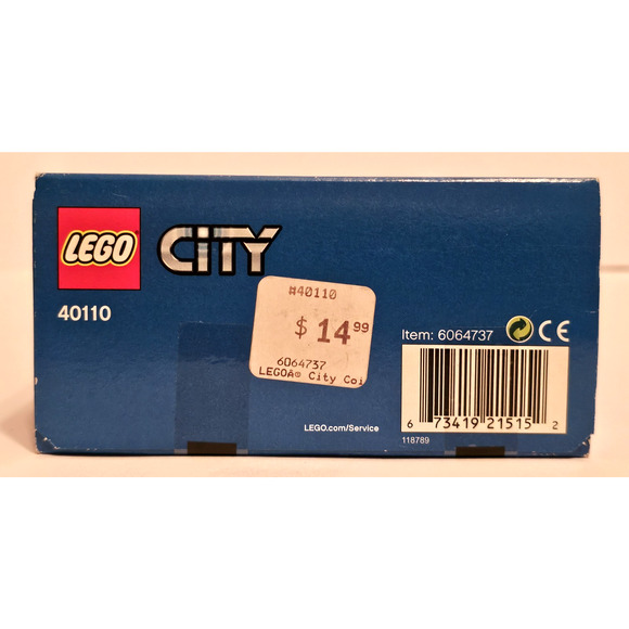 COIN BANK Lego CITY Set #40110 NEW Factory Sealed RETIRED Unopened - Picture 6 of 12